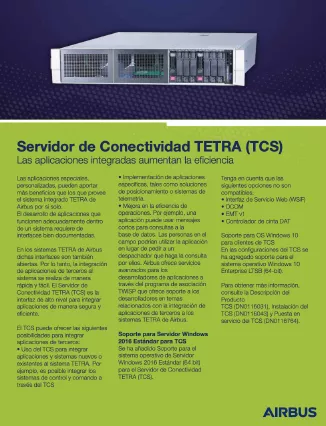 Brochure Servidor TCS